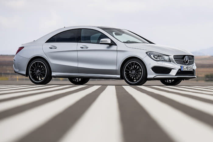 Mercedes CLA compact saloon photo gallery